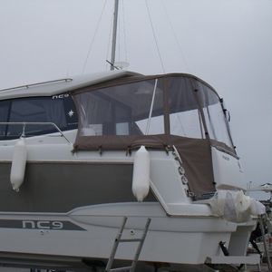 cierre de cockpit para barco a motor