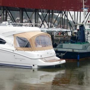 cierre de cockpit para barco a motor