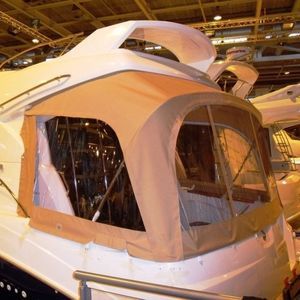 cierre de cockpit para barco a motor