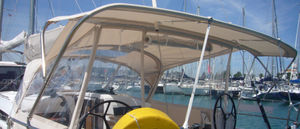cierre de cockpit para velero
