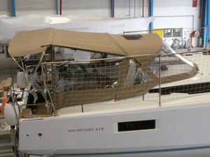 cierre de cockpit para velero