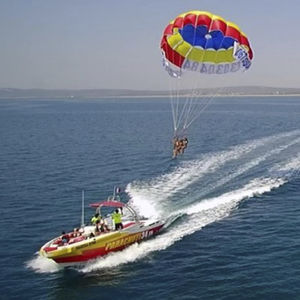 barco para paracaídas ascensional intraborda