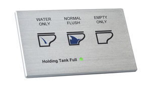panel de mando para barco