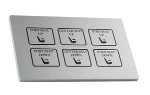 panel de mando para barco