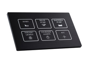 panel de mando para barco