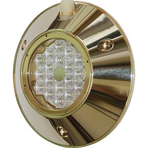 iluminación subacuática para pantalán