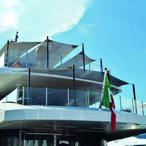 mástil para toldo para yate