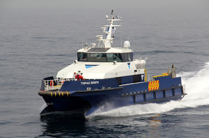 buque de servicio offshore de transporte de tripulación