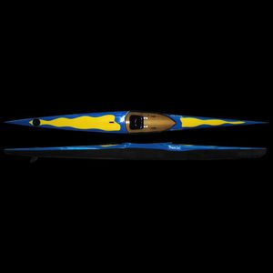 kayak cerrado / rígido / de regata en línea / de maratón