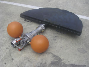 skimmer de hidrocarburos de rebosadero