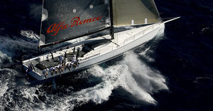 yate de vela de regata