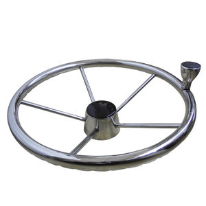 volante para barco de motor de acero inoxidable 1