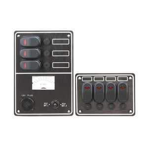 panel de mando para barco