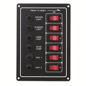 panel eléctrico para barco
