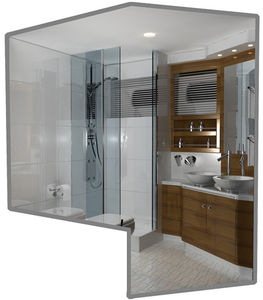 baño prefabricado para buque