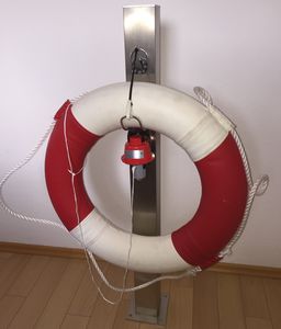 soporte para boya herradura