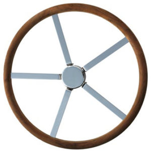 volante para barco de motor de acero inoxidable 1