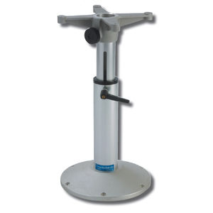 pie de mesa para barco ajustable / telescópico / de aluminio