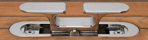bita para barco / empotrable / doble / abrible