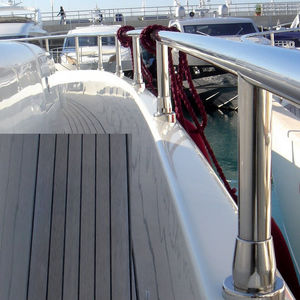pasamano para barco / de acero inoxidable pulido