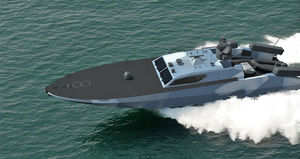 barco profesional barco de vigilancia