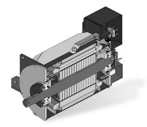 alternador para buque / de imán permanente / síncrono