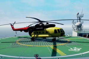 simulador de realidad virtual de helipuerto 1
