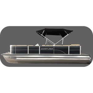 barco pontón fueraborda / de aluminio / 9 personas máx.