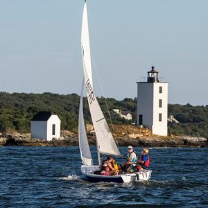 barco de vela ligera individual