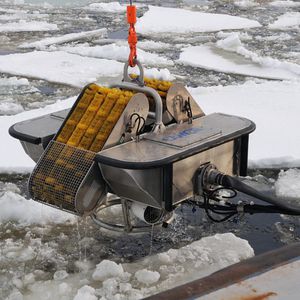 skimmer de hidrocarburos de cepillos múltiples