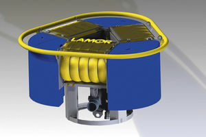 skimmer de hidrocarburos de rebosadero