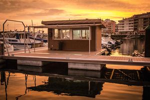 estructura flotante