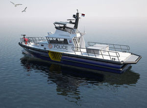 barco profesional barco de vigilancia