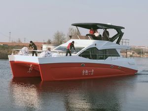 cabin-cruiser catamarán 1