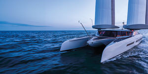 yate de vela catamarán