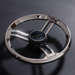 volante para barco de motor de acero inoxidable 1