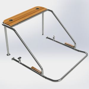 soporte para bote auxiliar para plataforma 1