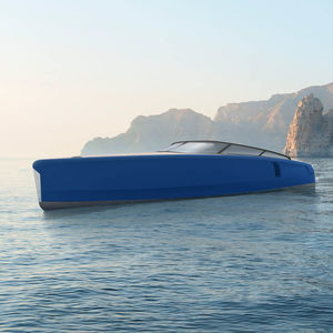 cabin-cruiser casco de planeo 1