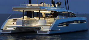 yate de vela catamarán