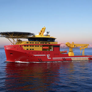 buque de servicio offshore para la construcción