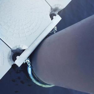 anilla para pilote para pantalán