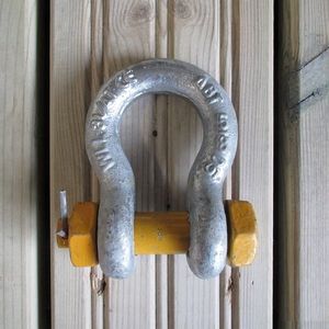 grillete para cadena de amarre