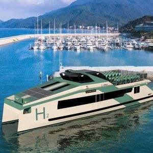 ferri de pasajeros catamarán