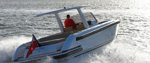 barco open intraborda / bimotor / con consola central / open