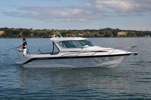 cabin-cruiser intraborda / con hard-top / con cockpit cerrado / de pesca deportiva
