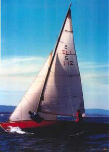 vela mayor / vela de proa / vela de viento portante / para velero tradicional