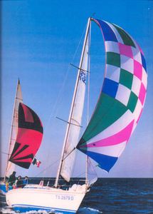 spinnaker simétrico / para velero de regata y crucero