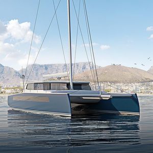 yate de vela catamarán