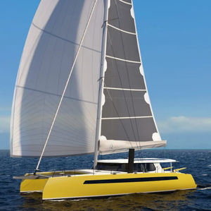 yate de vela catamarán