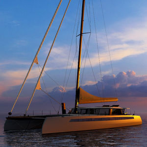 yate de vela catamarán 1
